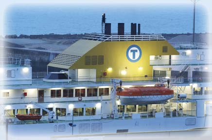 Le ferry Côte d'Albâtre