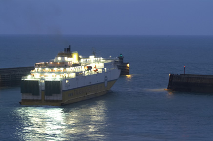 Le ferry Côte d'Albâtre